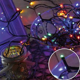   Karácsonyi fényfüzér LLKFIP44RIZS8VILM300LMULTI 2 év gar.