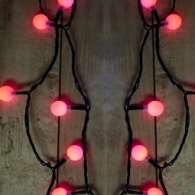 Karácsonyi fényfüzér LLKIP44CHERRYTIM100LR 2 év gar.