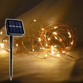   Karácsonyi fényfüzér solar LLKNANOIP65SOL8F100LWW 2 év gar.