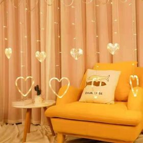   Esküvői Led függöny LLKNIP44USB8FCURHEART138LWW 2 év gar.