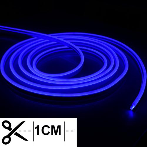 Led Neon Flex LLLNF24V1CM6X12BLUE 2 év gar.